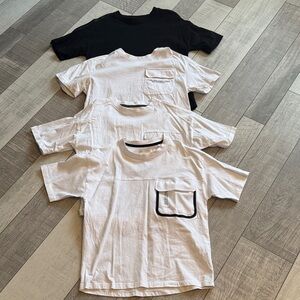 Zara Kids Black and White T-Shirts
